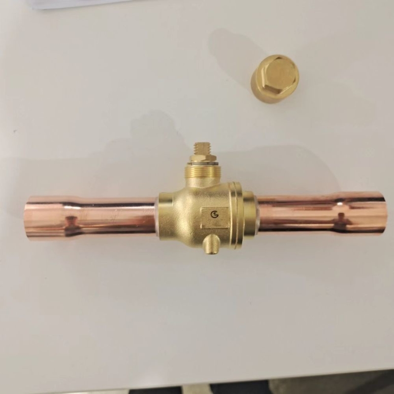 Đồng 3/8 Cụm bóng làm lạnh Điều chỉnh chính xác Cụm DN4 Hai tay cầm cho 0 ~ 4.5 MPa