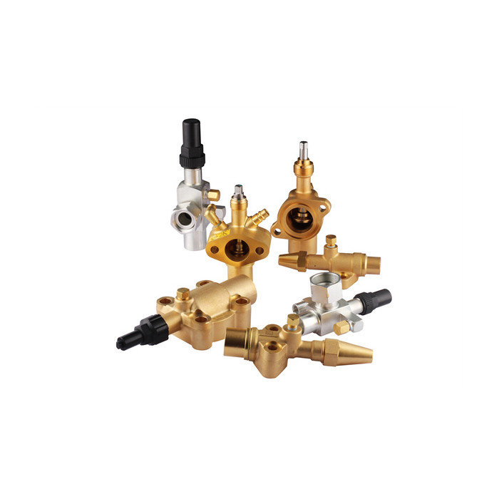 0 đến 16 MPa Đường dẫn nước tủ lạnh Khóa van xả và hút cho CFC HCFC HFC R744
