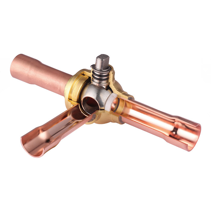DN4-DN100 DN Áp suất 7/8 Ventil bóng làm lạnh cho chất làm lạnh CFC HCFC HFC