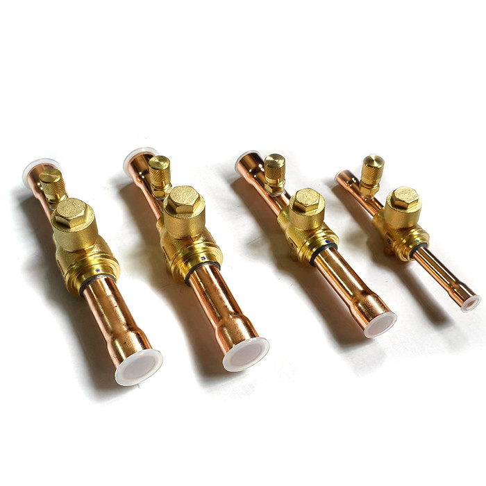 DN4-DN100 DN Áp suất 7/8 Ventil bóng làm lạnh cho chất làm lạnh CFC HCFC HFC