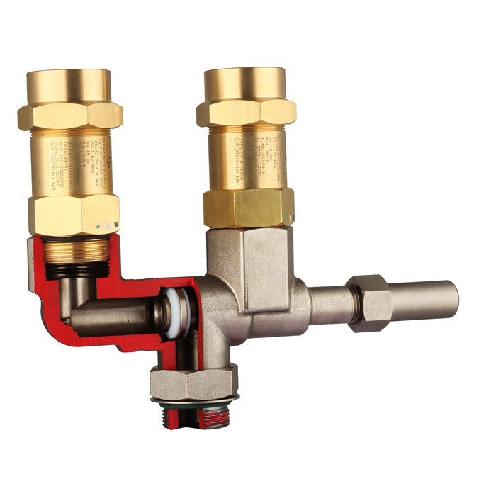 Van cứu trợ an toàn với phạm vi nhiệt độ -29.C ~ 140.C Và áp suất thiết lập 0.3 ~ 4.5MPa Chứng nhận CE