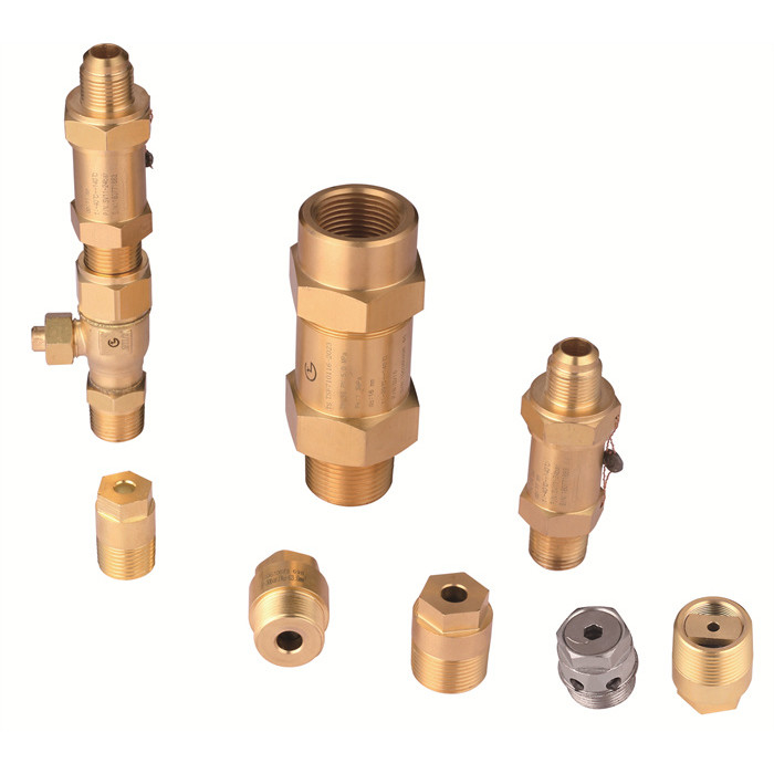 Van giảm áp chất làm mát van an toàn AC trung tâm với -29 ° C + 140 ° C áp suất 0,3 ~ 4,5MPa