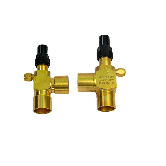 Van góc đồng cho CFC HCFC HFC R717 chất làm lạnh Thời gian sử dụng dài Chứng nhận CE