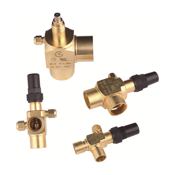 Van góc làm lạnh cho CFC HCFC HFC R717 phương tiện truyền thông với tuổi thọ dài và áp suất 9,5MPa