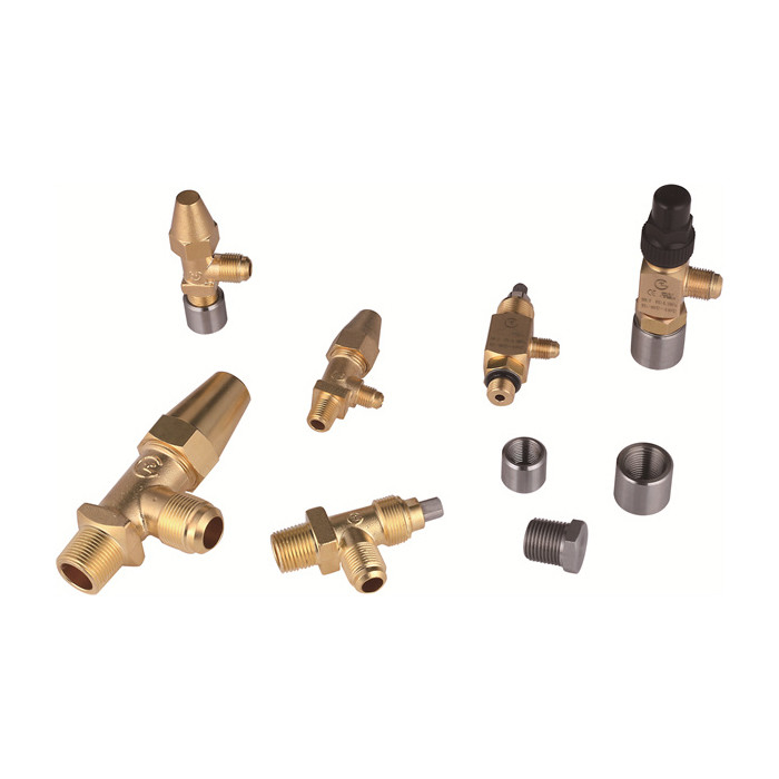 Van góc làm lạnh cho CFC HCFC HFC R717 phương tiện truyền thông với tuổi thọ dài và áp suất 9,5MPa