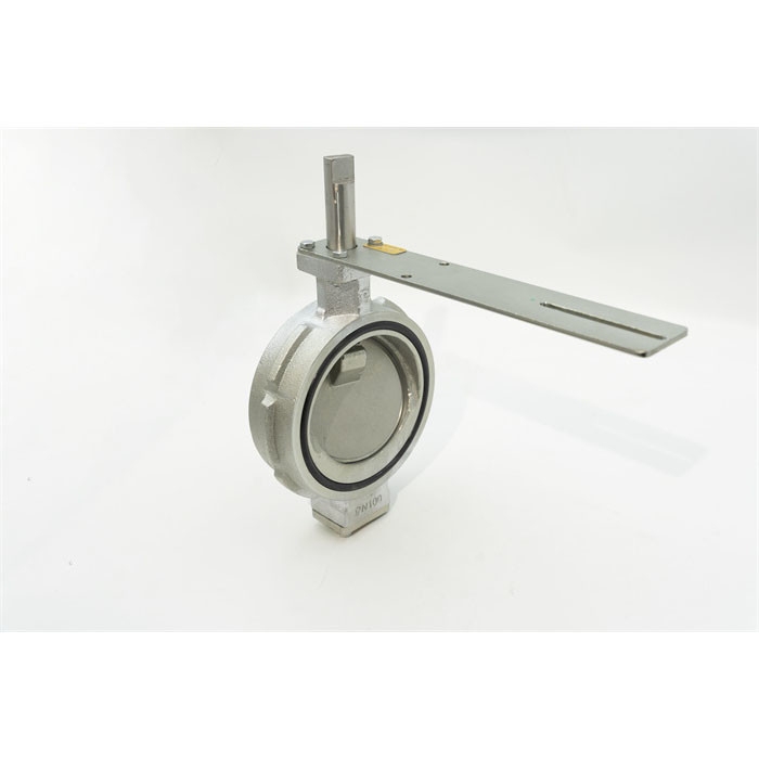 Van bướm thông minh với phạm vi nhiệt độ hoạt động -29 °C ∼ 120 °C và kích thước DN40 ∼ DN300