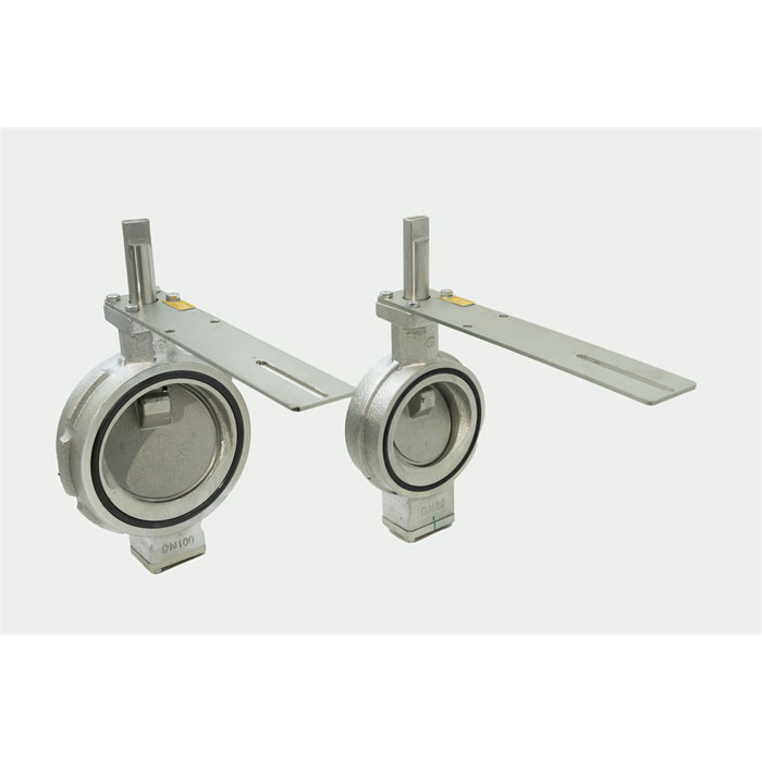 Lớp bảo vệ IP67 Máy phun bướm làm lạnh cho CFC HCFC HFC DN40  DN300 Kích thước