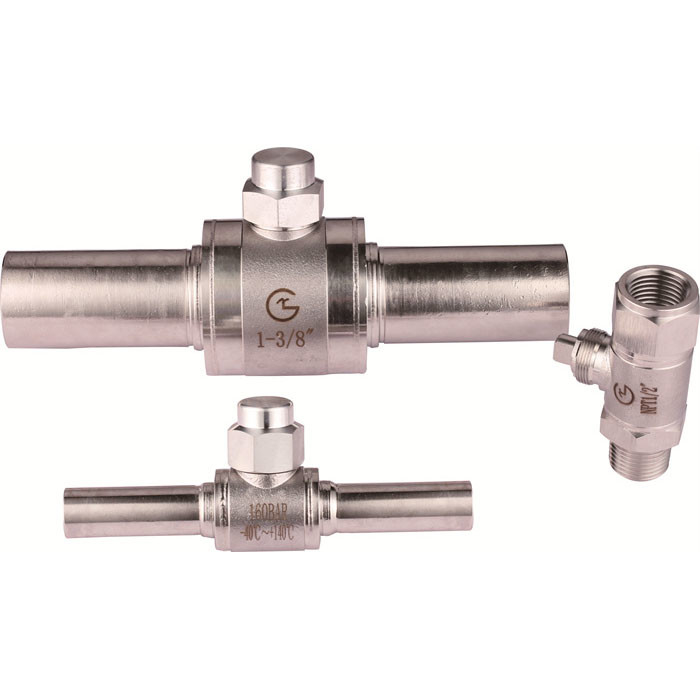 DN4  DN40  Đơn vị phản phê phán Khóa van với phạm vi nhiệt độ làm việc -40C  140C