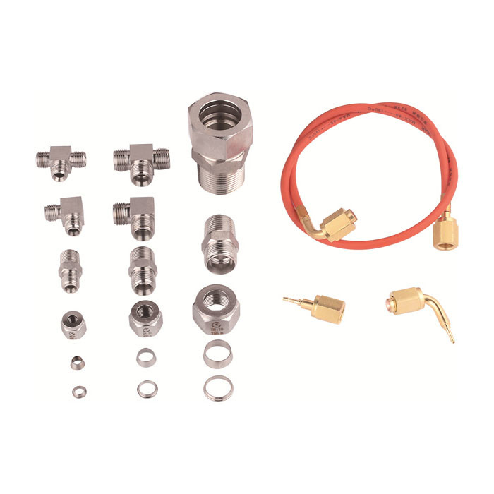 Bộ lắp ống ống tủ lạnh không rò rỉ CFC HCFC HFC cho ống máy làm lạnh Fluorine -29°C+80°C