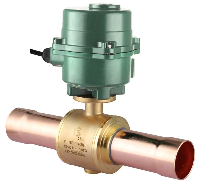IP67 Đánh giá Smart Electric Coolant Ball Valve cho môi trường khắc nghiệt Motorized 3 Way Ball Valve